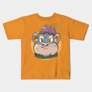 Monkey face Kids T-Shirt